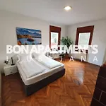 Huge Bbq Garden 2, Spacious Flat, Ac, Free Parking 2 * Ljubljana