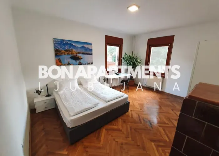 Huge Bbq Garden 2, Spacious Flat, Ac, Free Parking 2 * Lubiana